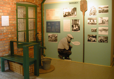 Bild från ett museum i Bjuv